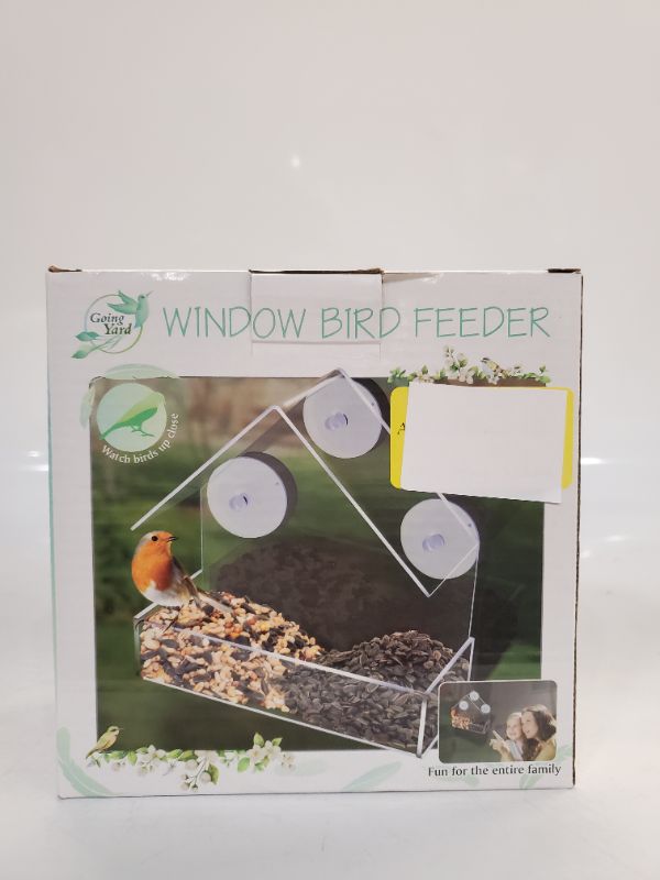 Photo 3 of Finelife Window Bird Feeder Multi -  Boscov's