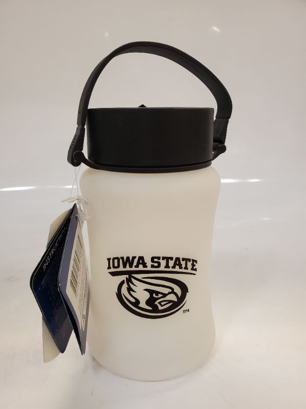 Photo 2 of Evergreen Enterprises NCAA Team Silicone Solar Lantern - IOWA STATE  