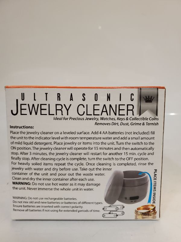 Photo 4 of Ultrasonic Jewelry Cleaner