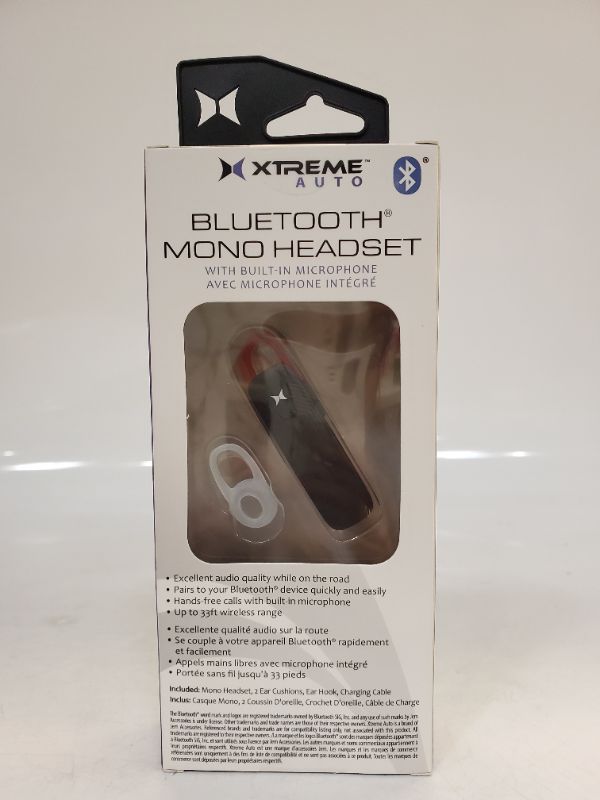 Photo 3 of XTREME  AUTO BLUETOOTH MONO HEADSET