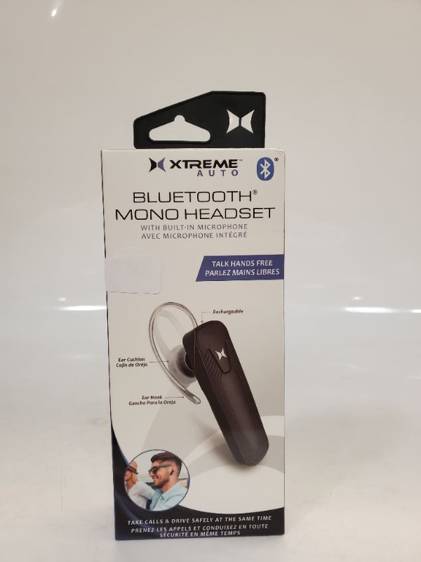 Photo 1 of XTREME  AUTO BLUETOOTH MONO HEADSET