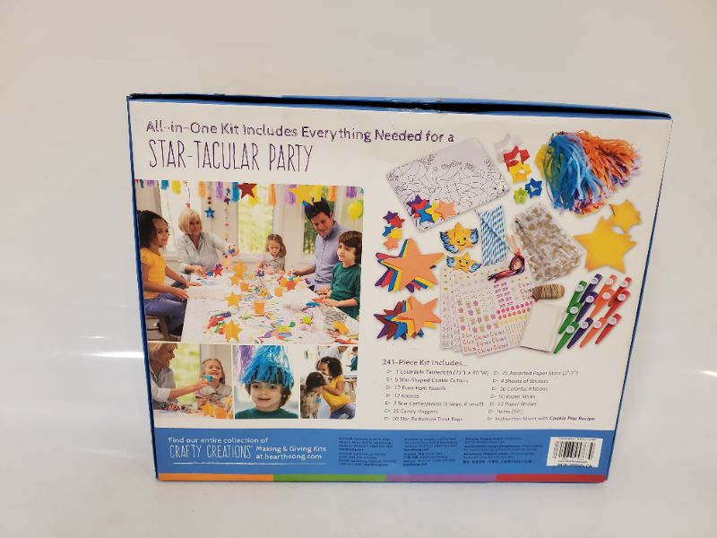 Photo 2 of Crafty Creations Star Bright Party Decorating Kit