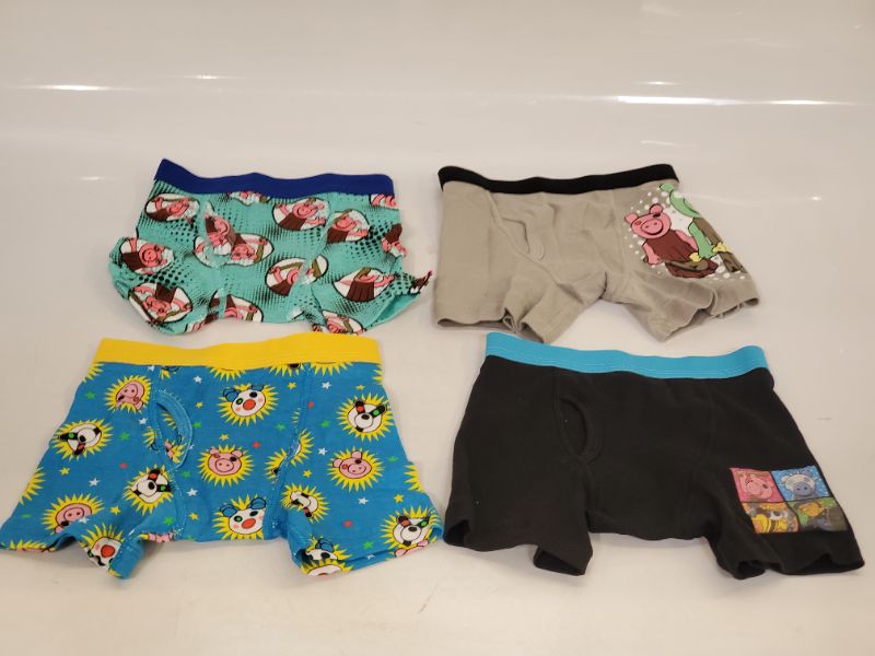 Photo 1 of 4PC KIDS UNDERWEAR - SIZE 6 