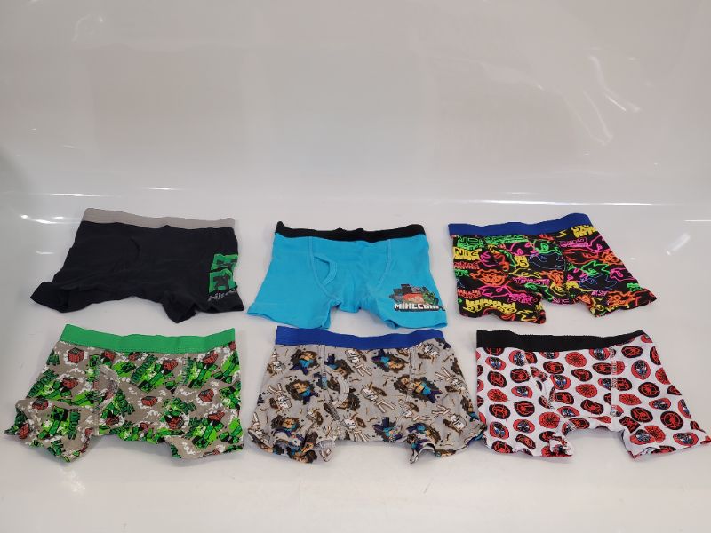 Photo 2 of 6PC KIDS UNDERWEAR - SIZE 4