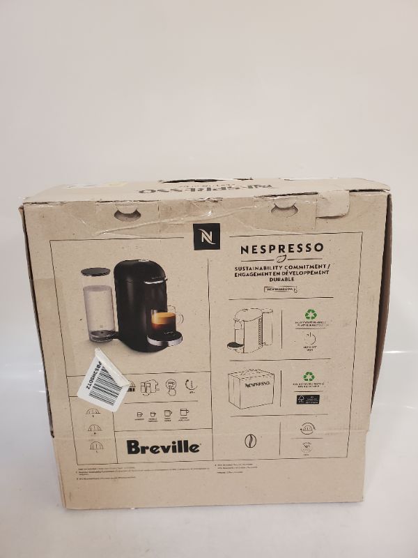 Photo 4 of Nespresso VertuoPlus Deluxe Coffee and Espresso Machine by Breville Black