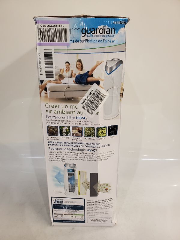 Photo 5 of Germ Guardian HEPA Filter Air Purifier with Germ Guardian FLT4825 HEPA GENUINE Air Purifier 