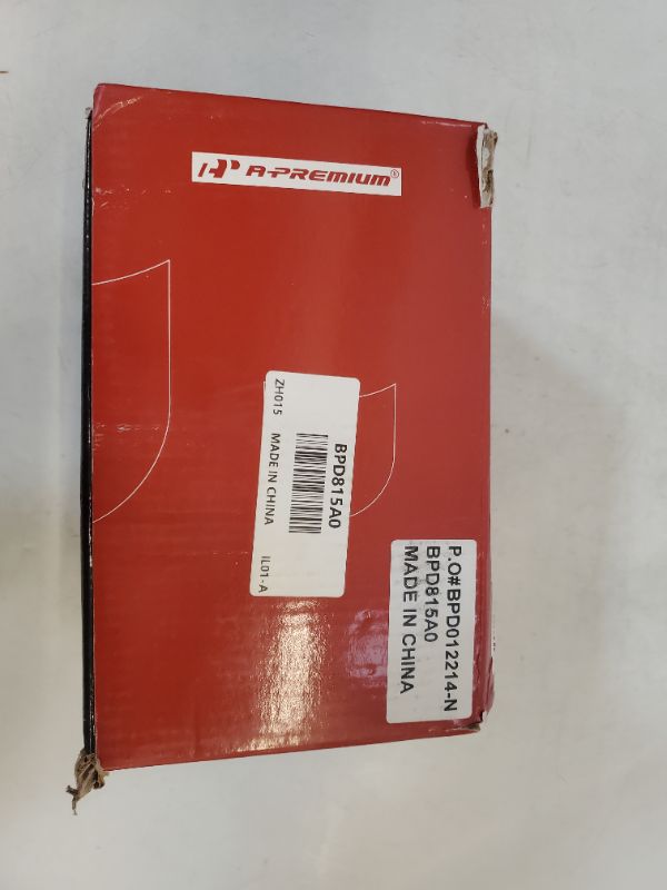 Photo 5 of  PREMIUM BRAKE PADS  P.O#BPD012214-N BPD815A0