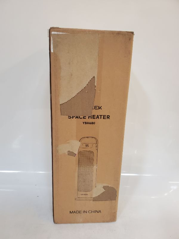 Photo 6 of 24" Space Heater, Voweek 1500W PTC Fast Heating Ceramic Heater for Office, Large Room, Indoor Use, Bedroom, Electric Heater with Thermostat, Remote, 3 Modes, ETL Certified, 12H Timer, 90° Oscillating - YBH680