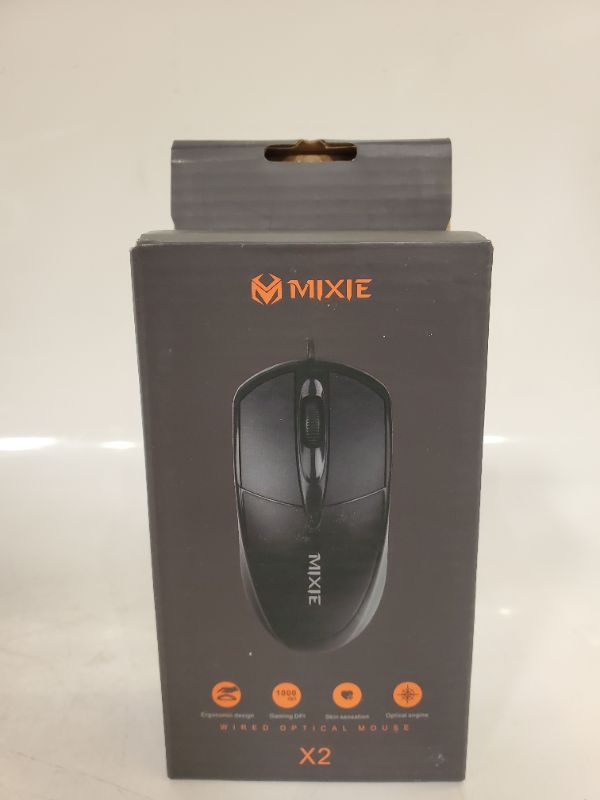 Photo 2 of MIXIE X2 Notebook Desktop Game USB Home Office Wired Mouse Business USB Mouse