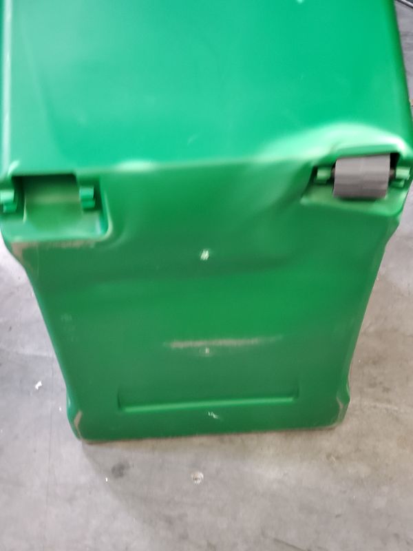 Photo 9 of 32gal Wheeled Latching Heavy Duty Tote- Green - Brightroom