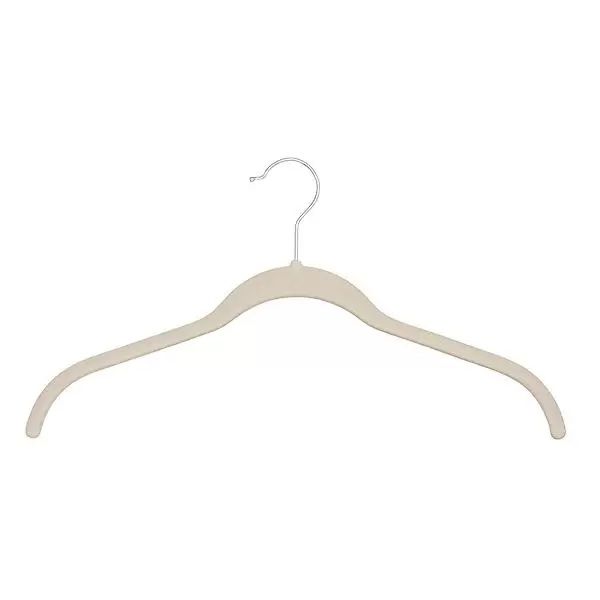 Photo 1 of 10 pc beige non slip hangers 