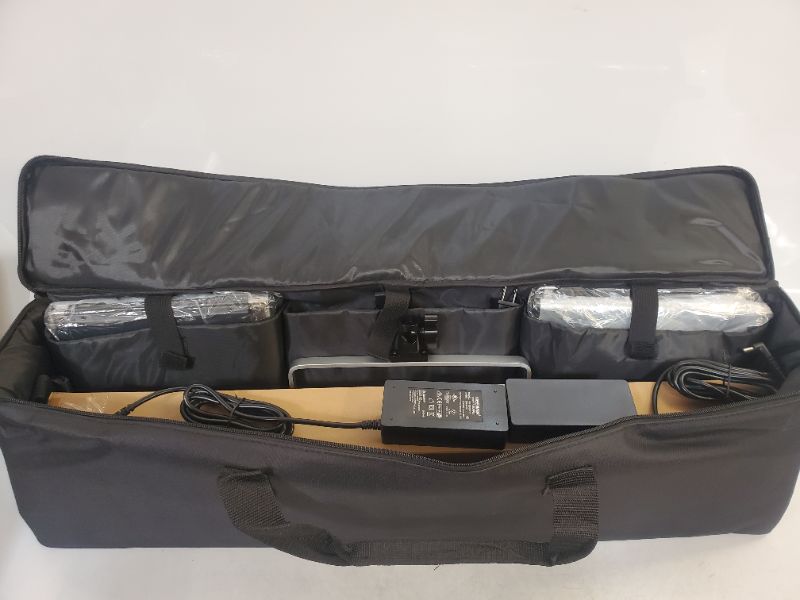 Photo 1 of Neewer 2 COUNT 660 LED Video Light with APP Control, Photography Video Lighting Kit with Light Stands With Carrying Bag
