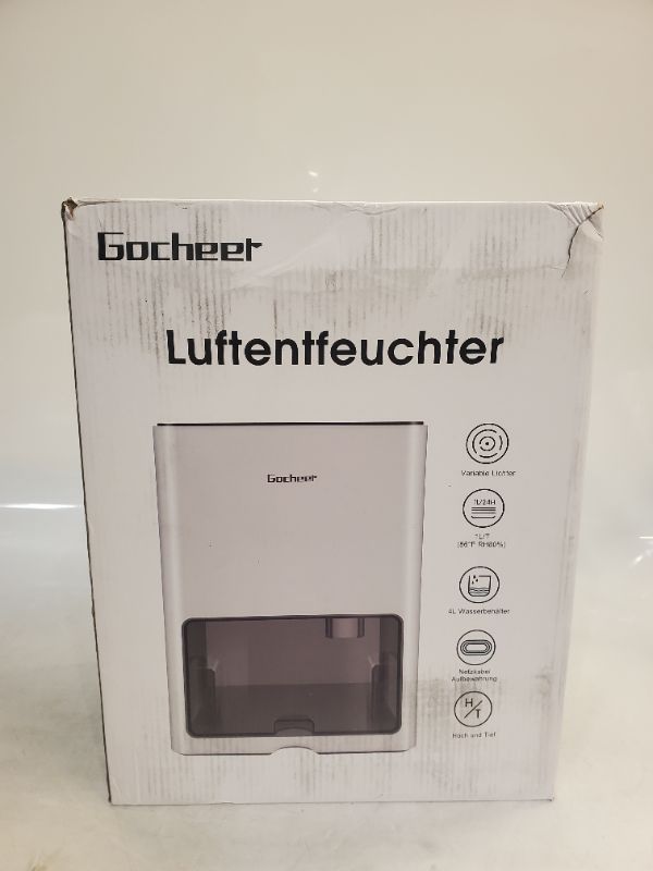Photo 1 of Gocheer 4000ml(135oz) Dehumidifier for Home,7000 Cubic Feet(720 Sq.ft) Quiet Dehumidifier with Auto-Off and 2 Working Modes, Portable 