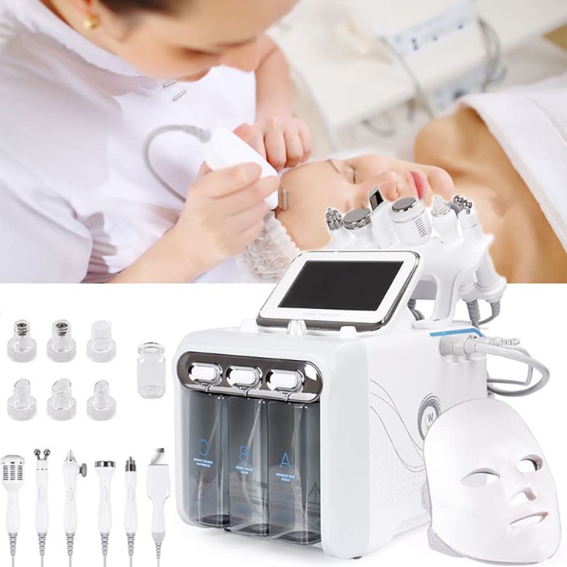 Photo 1 of 7 in 1 Hydro Facial Machine, Professional Hydro-Dermabrasion Facial Microdermabrasion Machine Blackhead Remover Pore Vacuum Cleaner, Facial Skin Care Device Equipment
