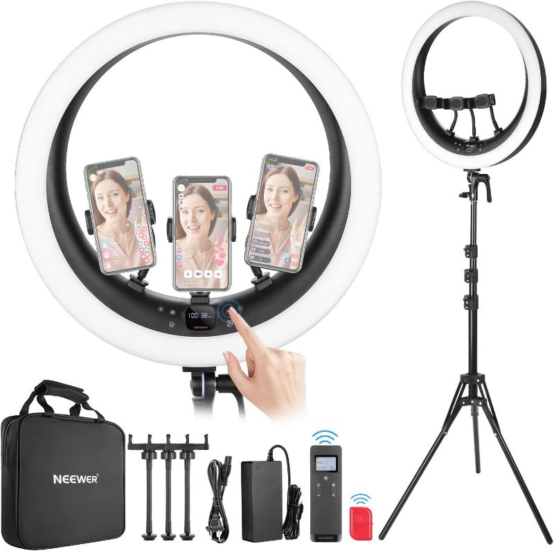 Photo 1 of NEEWER - RP18H Ring Light