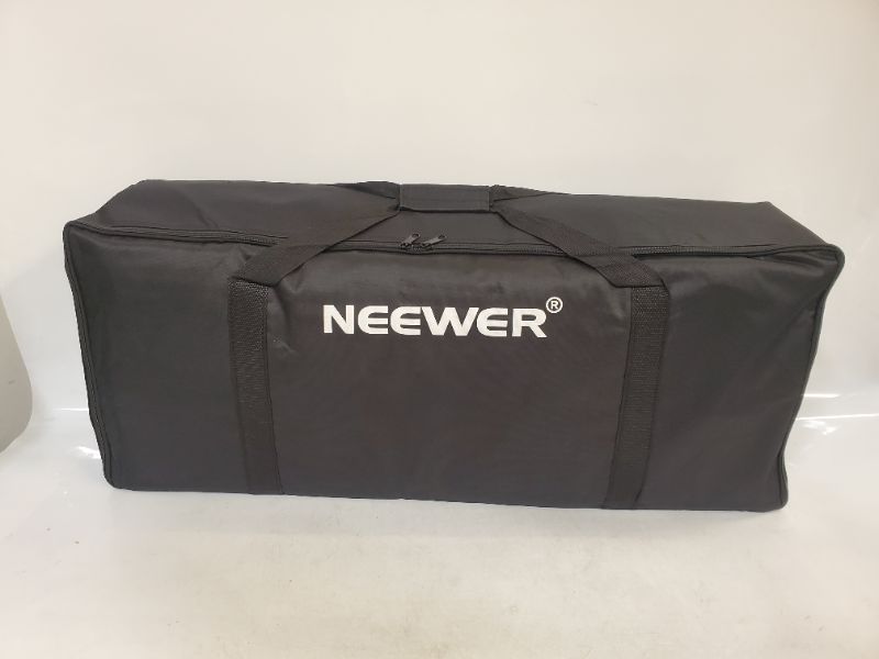 Photo 6 of NEEWER - 2.6M x 3M/8.5ft x 10ft Background Support System and 800W 5500K Umbrellas Softbox Continuous Lighting Kit for Photo Studio Product, Portrait and Video Shooting