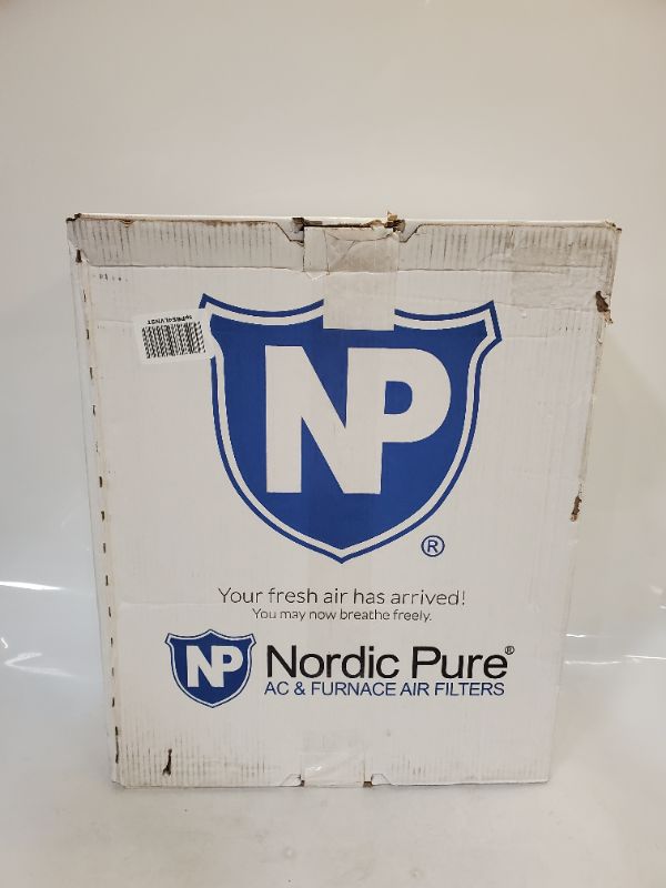 Photo 3 of Nordic Pure 20x25x4 MERV 10 Pleated AC Furnace Air Filters 2PC 