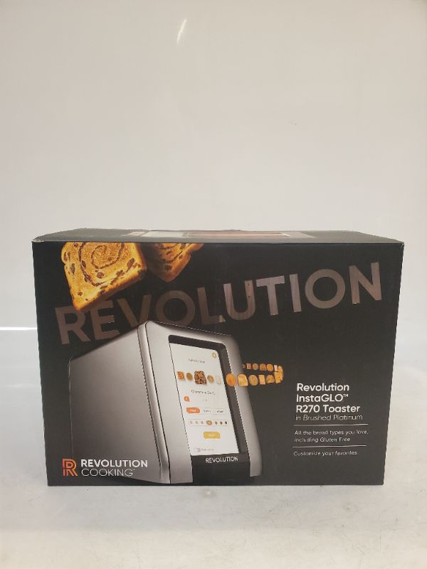 Photo 4 of Revolution Insta GLO R270 Touchscreen  2-Slice Toaster