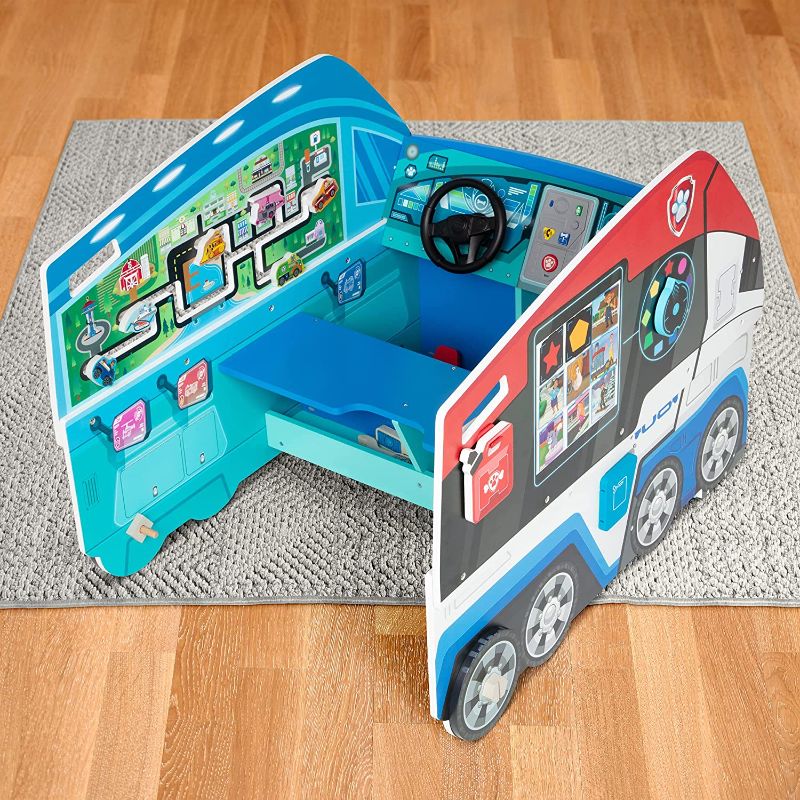 Photo 1 of Melissa & Doug PAW Patrol Wooden PAW Patroller Activity Center Multi-Sided Play Space 