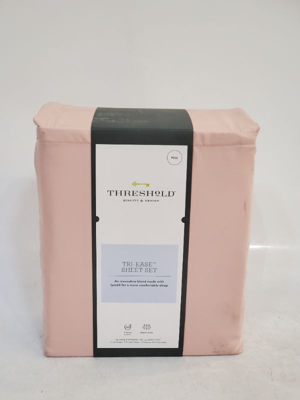 Photo 2 of 500 Thread Count Tri-Ease Sheet Set - Threshold - full - blush 