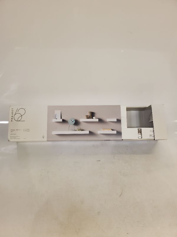 Photo 2 of 5pc Modern Wall Shelf Set - Project 62 - White