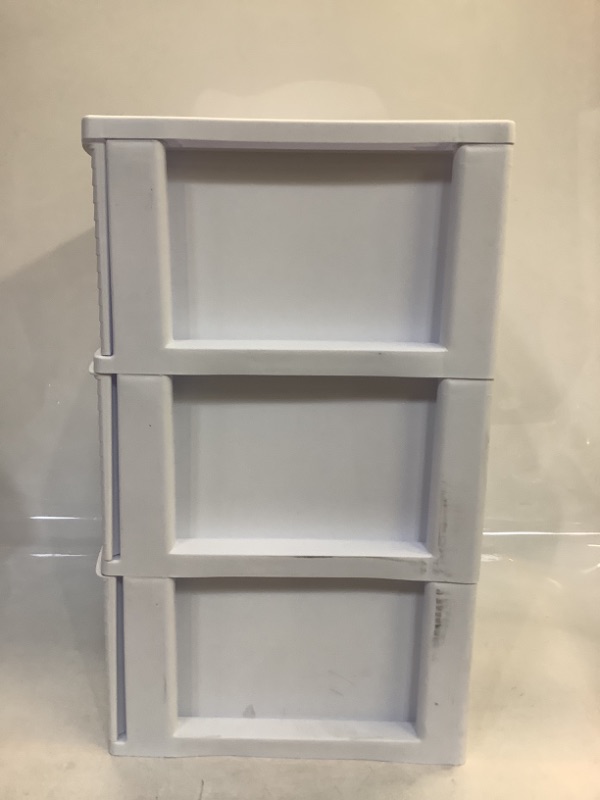 Photo 6 of  Brightroom - 3 Drawer Wide Tower - White