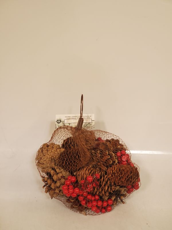 Photo 4 of 3 BAGS OF CHRISTMAS PINECONE DECOR 