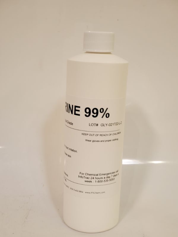 Photo 3 of GLYCERINE 99% TECHNICAL GRADE 16 FL OZ 