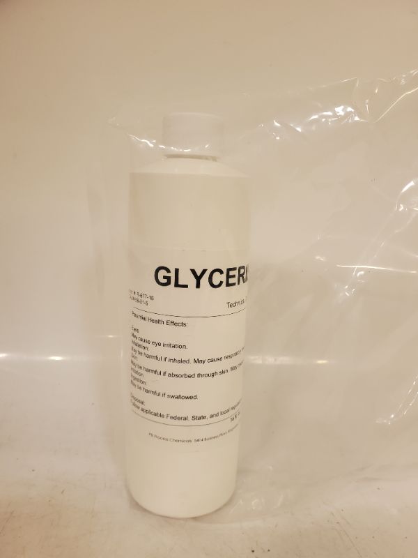 Photo 2 of GLYCERINE 99% TECHNICAL GRADE 16 FL OZ 