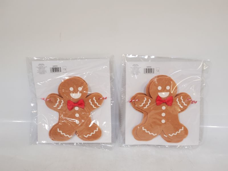 Photo 2 of 2 Pack  - GingerBread Man Banner 