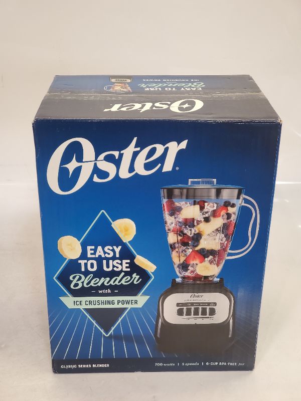 Photo 4 of Oster Classic Series 5-Speed Blender - Black - BLSTCP-B00