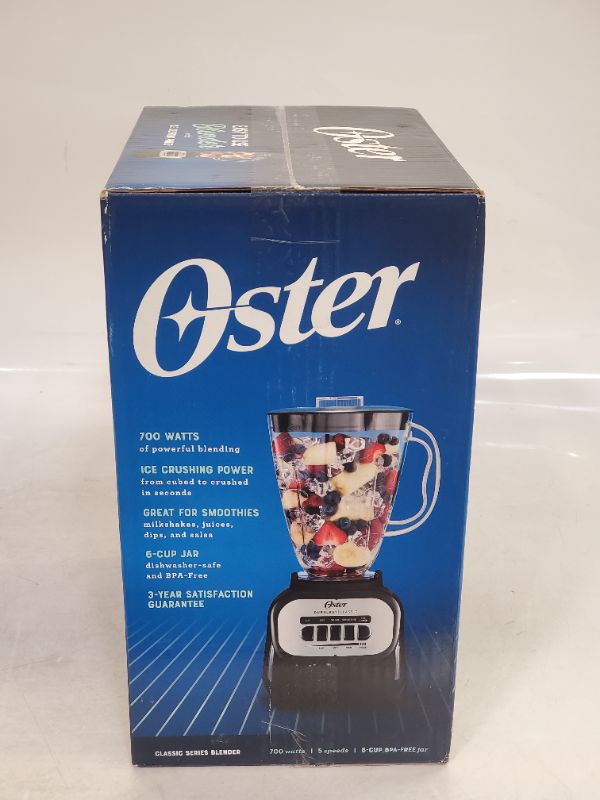 Photo 3 of Oster Classic Series 5-Speed Blender - Black - BLSTCP-B00