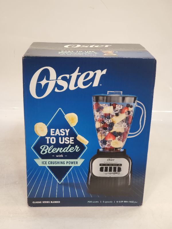 Photo 2 of Oster Classic Series 5-Speed Blender - Black - BLSTCP-B00