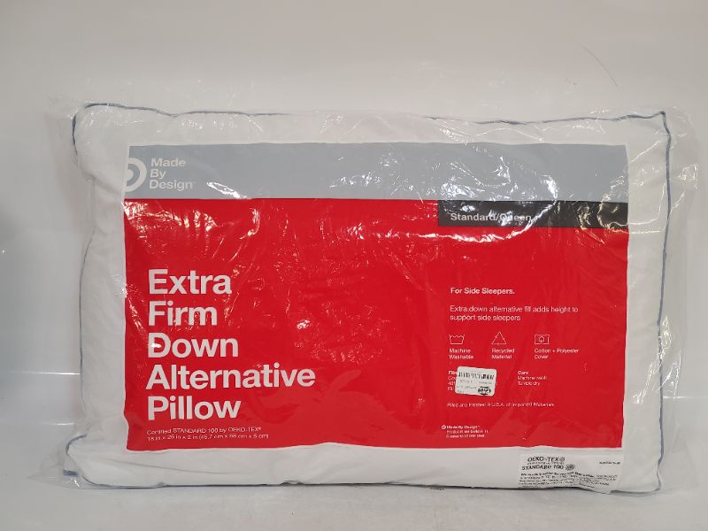 Photo 2 of Made By Design - Extra Firm Density Pillow 