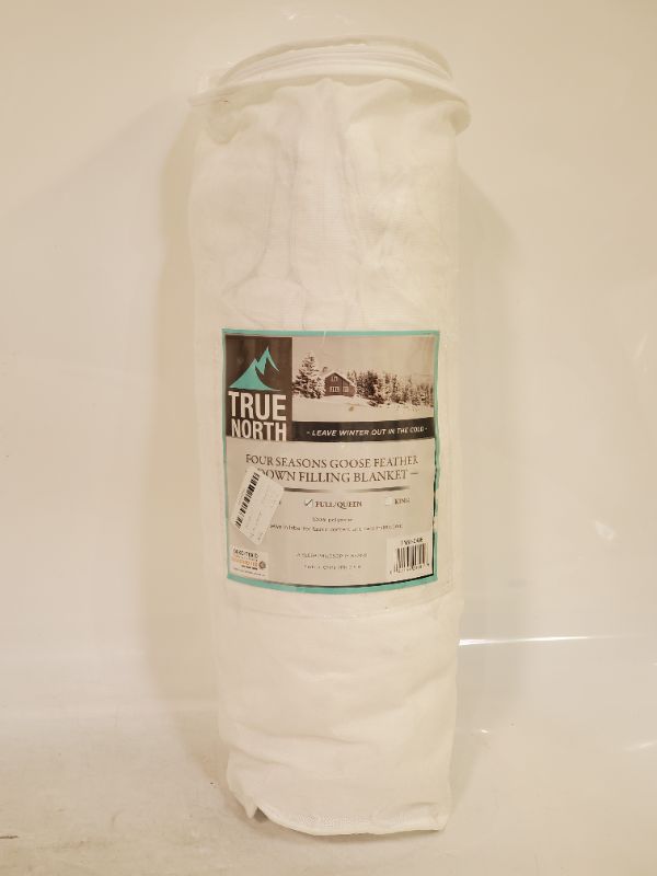 Photo 2 of True North by Sleep Philosophy Polyester Down - Full/Queen Blanket in White -  TN51-0486