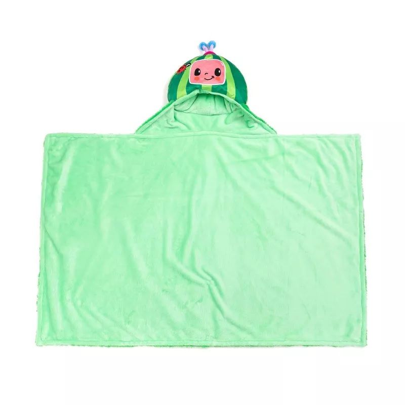 Photo 2 of Cocomelon Hooded Blanket - Measures 50 inches wide by 30 inches long