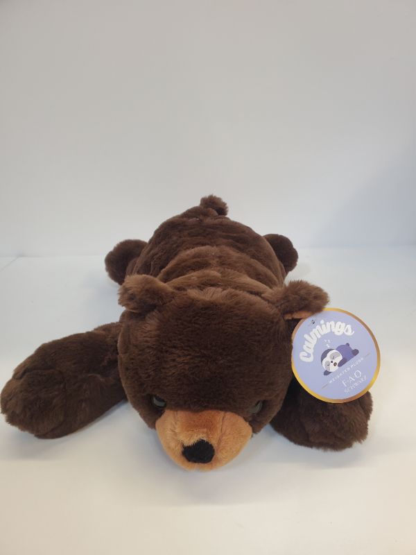 Photo 4 of FAO Schwarz Weighted Bear 18" Stuffed Animal