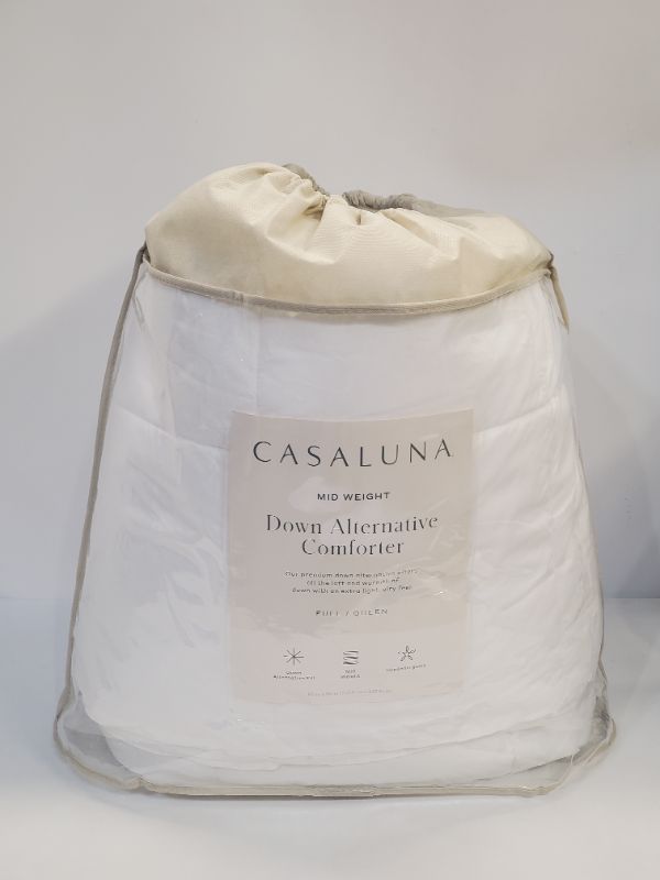 Photo 2 of Casaluna -  Mid Weight Down Alternative Comforter - Full/Queen