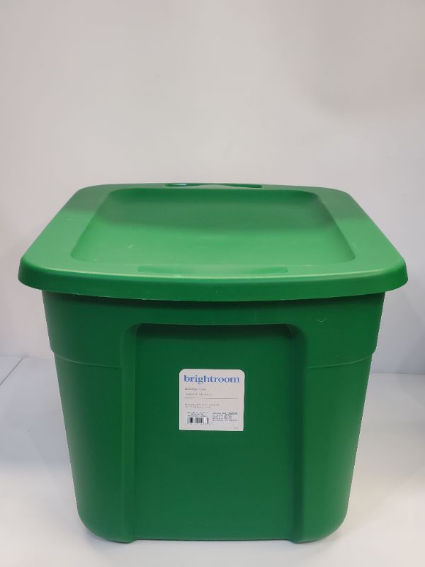 Photo 1 of Brightroom - 18gal Non-Latching Tote - Green