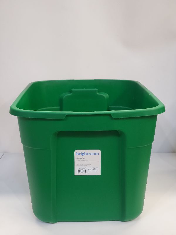 Photo 4 of Brightroom - 18gal Non-Latching Tote - Green