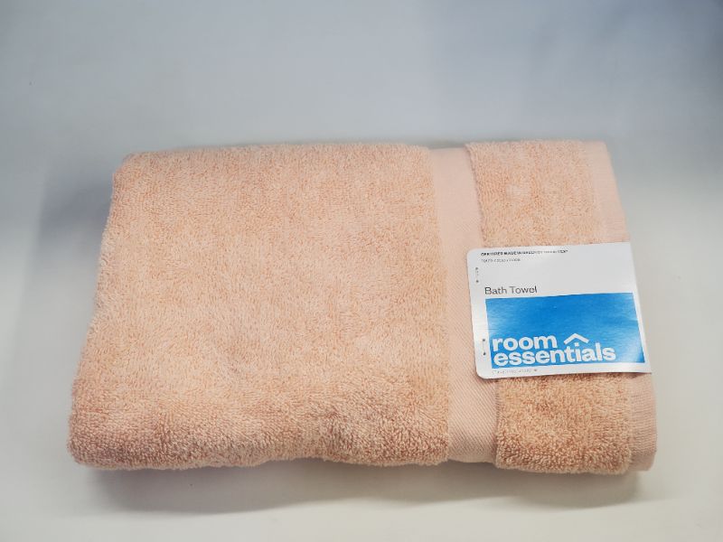 Photo 2 of Room Essentials - Bath Towel  - Light Peach  