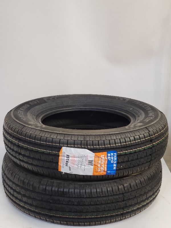 Photo 2 of ST205/75R15 D 107/102M 8-Ply Trailer King RST Tire (Tire Only) - PAIR 