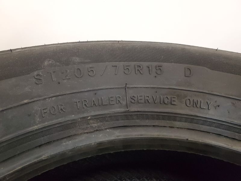 Photo 7 of ST205/75R15 D 107/102M 8-Ply Trailer King RST Tire (Tire Only) - PAIR 