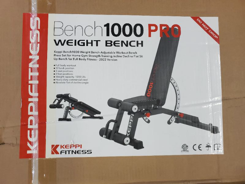 Photo 6 of KEPPI  BENCH 1000 PRO WEIGHT BENCH - 2022 VERSION 