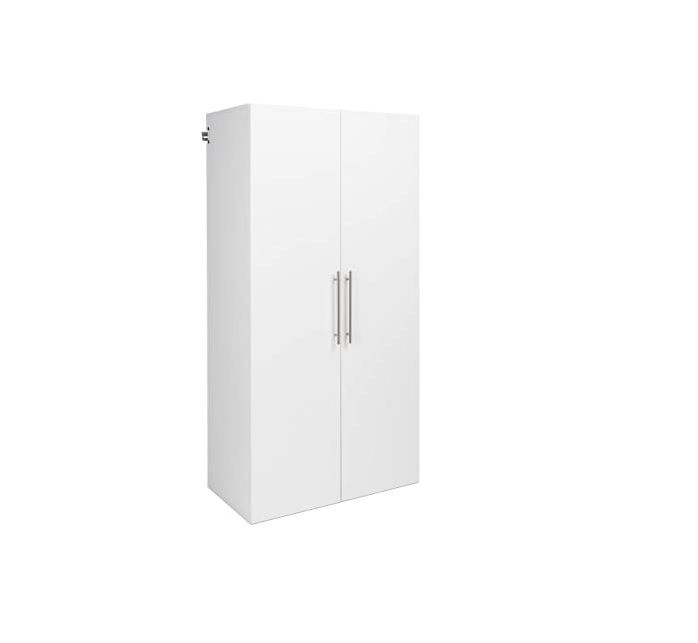 Photo 1 of Prepac 36"  WIDE LARGE STORAGE CABINET - White - BOX A ONLY