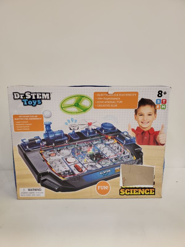 Photo 2 of Dr. STEM Toys Circuit Science Kit, Includes Over 100 Electrical Experiments with Lights, Sounds, and Action - for Boys and Girls Ages 8+