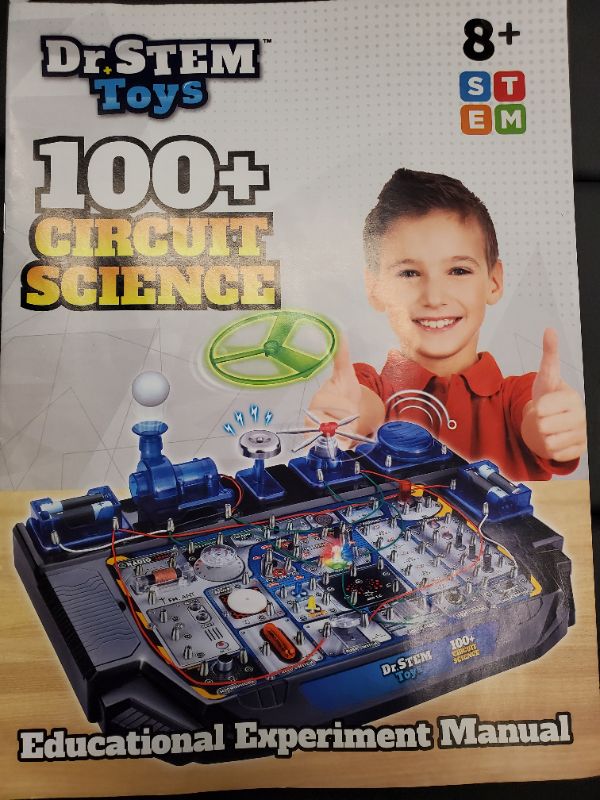 Photo 6 of Dr. STEM Toys Circuit Science Kit, Includes Over 100 Electrical Experiments with Lights, Sounds, and Action - for Boys and Girls Ages 8+