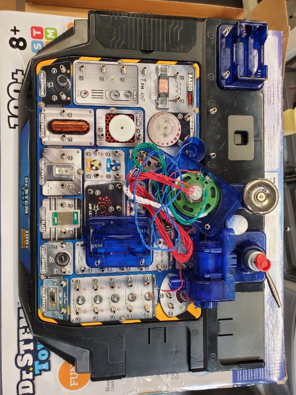 Photo 4 of Dr. STEM Toys Circuit Science Kit, Includes Over 100 Electrical Experiments with Lights, Sounds, and Action - for Boys and Girls Ages 8+