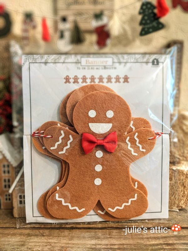 Photo 1 of 72" GINGERBREAD MAN  BANNER - 3 PACK 