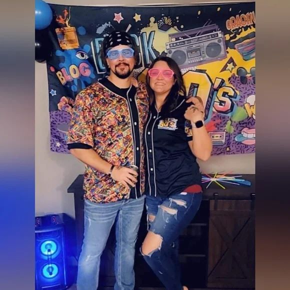 Photo 1 of 90s Party Backdrop
